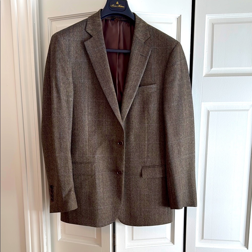 Brooks Brothers Regent Fit Men’s Brown Sport Coat 40R